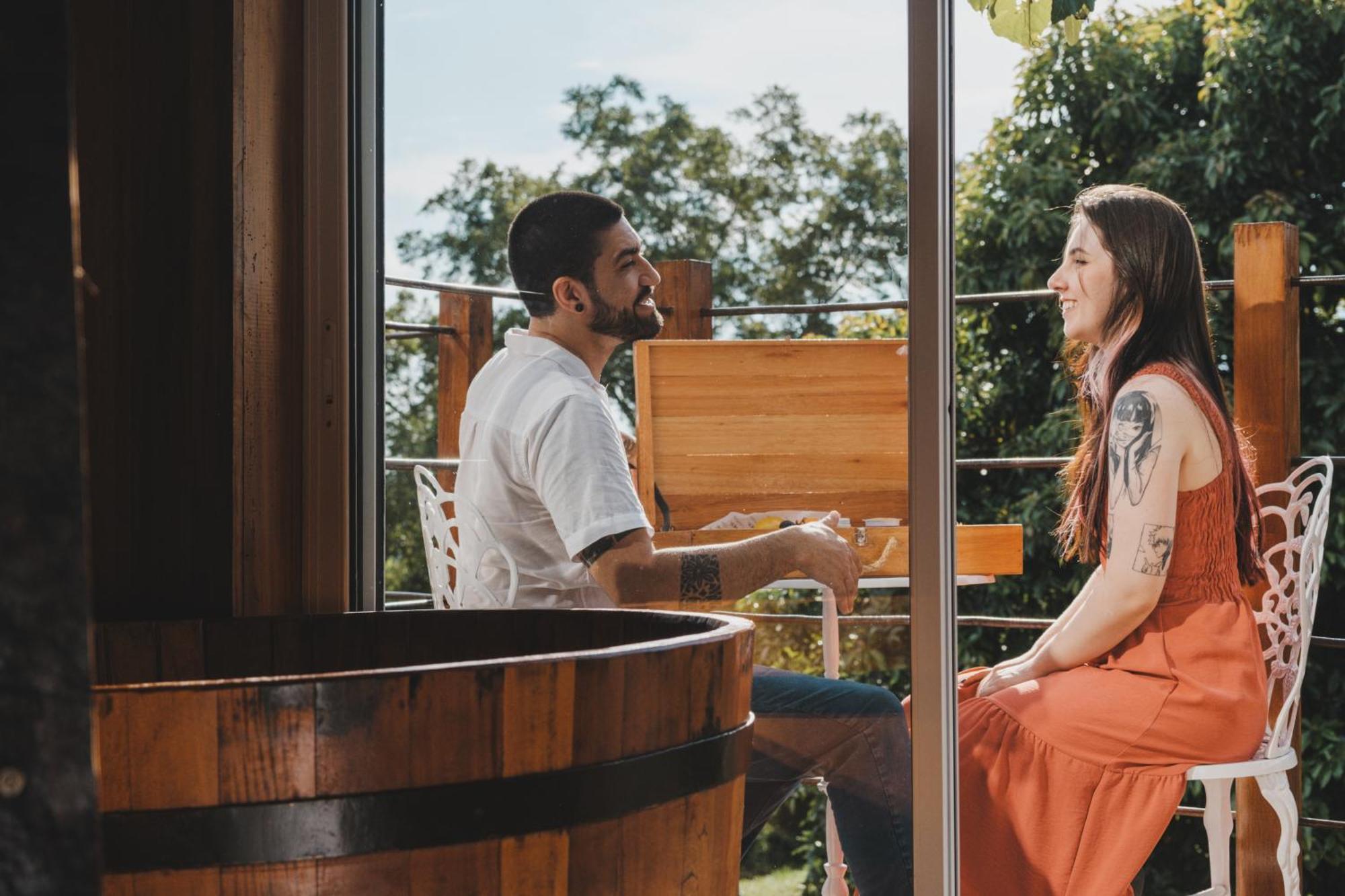 Villa Vinicolla Hospedagem Conceito เบงโต กองซัลเวส ภายนอก รูปภาพ